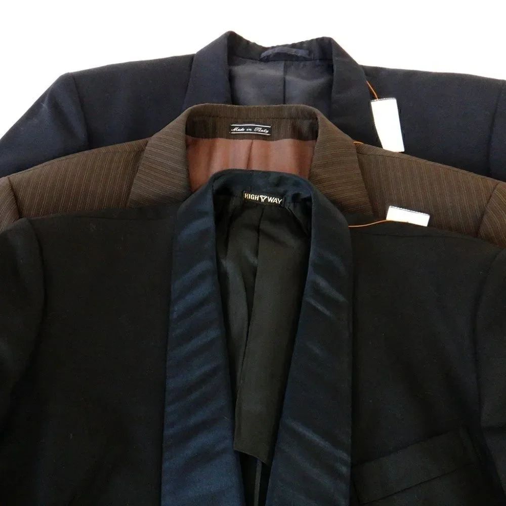 Lot of 3 suit jackets Ferrar/Mancini/Highway